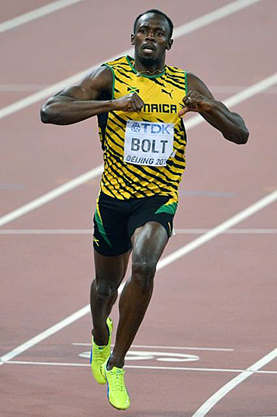 Usain Bolt running
