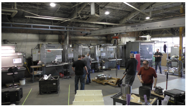 Machinery and items around