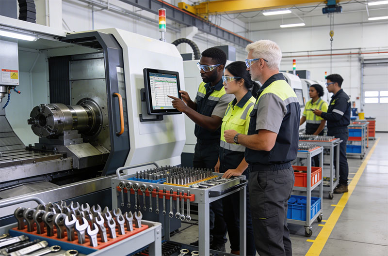 From Backlog to Flow: Tackling Setup Waste in a Critical Lathe Operation