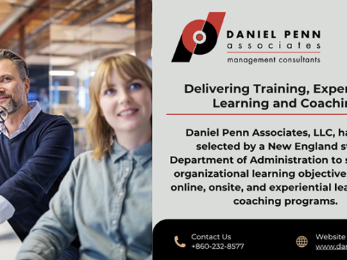 A group of professional in a training.